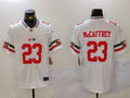 Men’s San Francisco 49ers Christian McCaffrey #23 White Alternate Vapor F.U.S.E. Limited Jersey