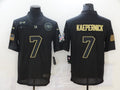 Men’s San Francisco 49ers Colin Kaepernick #7 Black Jersey