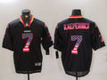 Men’s San Francisco 49ers Colin Kaepernick #7 Black Team Jersey
