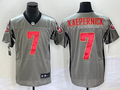 Men’s San Francisco 49ers Colin Kaepernick #7 Grey Jersey
