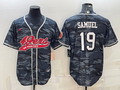 Men’s San Francisco 49ers Deebo Samuel #19 Grey Camouflage Jersey Joint Edition