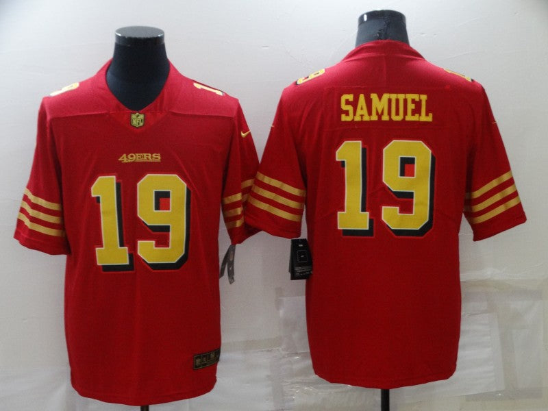 Men’s San Francisco 49ers Deebo Samuel #19 Red Jersey