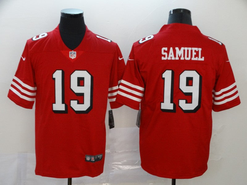 Men’s San Francisco 49ers Deebo Samuel #19 Red Jersey