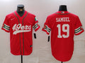 Men’s San Francisco 49ers Deebo Samuel #19 Scarlet Jersey