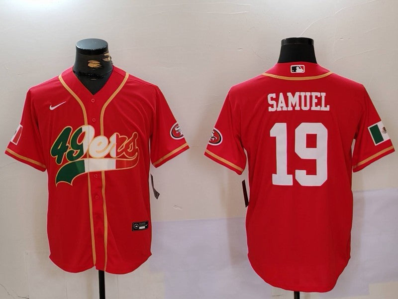 Men’s San Francisco 49ers Deebo Samuel #19 Scarlet Jersey