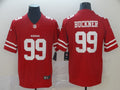 Men’s San Francisco 49ers DeForest Buckner #99 Red Jersey