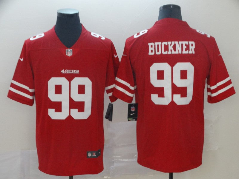 Men’s San Francisco 49ers DeForest Buckner #99 Red Jersey