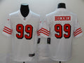 Men’s San Francisco 49ers DeForest Buckner #99 White Jersey