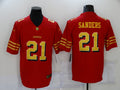 Men’s San Francisco 49ers Deion Sanders #21 Red Jersey