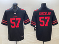 Men’s San Francisco 49ers Dre Greenlaw #57 Black Jersey