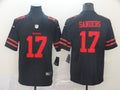 Men’s San Francisco 49ers Emmanuel Sanders #17 Black Jersey