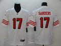 Men’s San Francisco 49ers Emmanuel Sanders #17 White Jersey
