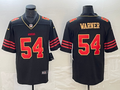Men’s San Francisco 49ers Fred Warner #54 Black Jersey