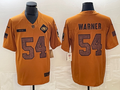 Men’s San Francisco 49ers Fred Warner #54 Brown 2023 Salute To Service Retired Limited Jersey