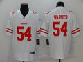 Men’s San Francisco 49ers Fred Warner #54 White Jersey