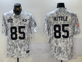 Men’s San Francisco 49ers George Kittle #85 Arctic Camo 2024 Salute to Service Limited Jersey