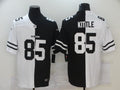 Men’s San Francisco 49ers George Kittle #85 Black/White Jersey