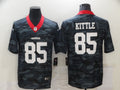 Men’s San Francisco 49ers George Kittle #85 Gray Camouflage Jersey