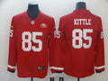 Men’s San Francisco 49ers George Kittle #85 Red Authentic Jersey