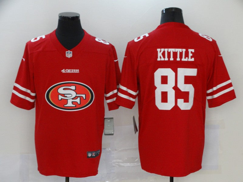 Men’s San Francisco 49ers George Kittle #85 Red Jersey
