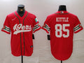 Men’s San Francisco 49ers George Kittle #85 Scarlet Jersey