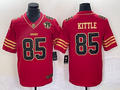Men’s San Francisco 49ers George Kittle #85 Scarlet Vapor F.U.S.E. Limited Jersey