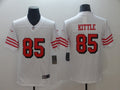 Men’s San Francisco 49ers George Kittle #85 White Jersey
