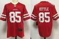 Men’s San Francisco 49ers George Kittle Scarlet Vapor Limited Red Jersey