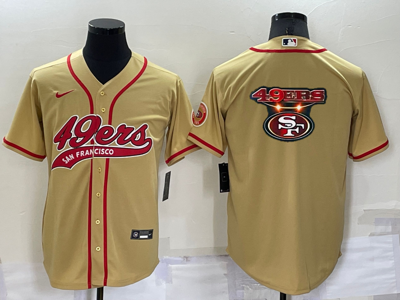 Men’s San Francisco 49ers Gold Jersey