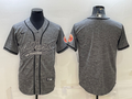Men’s San Francisco 49ers Gray Blank Jersey