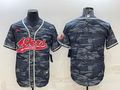 Men’s San Francisco 49ers Grey Camouflage Blank Jersey