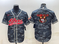 Men’s San Francisco 49ers Grey Camouflage Jersey
