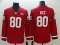 Men’s San Francisco 49ers Jerry Rice #80 Red Alternate Jersey