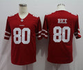 Men’s San Francisco 49ers Jerry Rice #80 Red Jersey