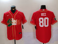 Men’s San Francisco 49ers Jerry Rice #80 Scarlet Jersey