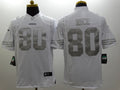 Men’s San Francisco 49ers Jerry Rice #80 White Alternate Jersey