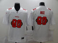 Men’s San Francisco 49ers Jerry Rice #80 White Authentic Jersey