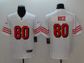 Men’s San Francisco 49ers Jerry Rice #80 White Jersey