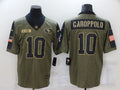 Men’s San Francisco 49ers Jimmy Garoppolo #10 Brown Jersey