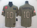 Men’s San Francisco 49ers Jimmy Garoppolo #10 Brown Jersey