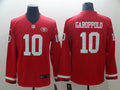 Men’s San Francisco 49ers Jimmy Garoppolo #10 Red Jersey