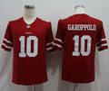 Men’s San Francisco 49ers Jimmy Garoppolo #10 Red Jersey
