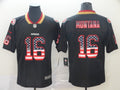 Men’s San Francisco 49ers Joe Montana #16 Black Stitched Jersey