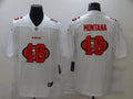 Men’s San Francisco 49ers Joe Montana #16 White Alternate Jersey