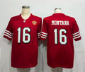 Men’s San Francisco 49ers Joe Montana Red 75th Anniversary Jersey