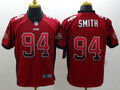 Men’s San Francisco 49ers Justin Smith #94 Red Jersey