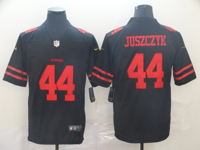 Men’s San Francisco 49ers Kyle Juszczyk #44 Black Jersey