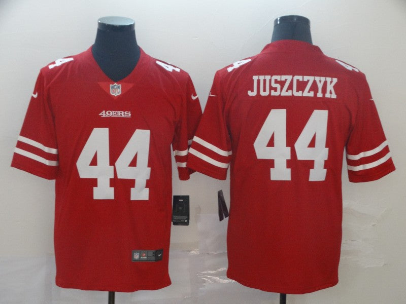 Men’s San Francisco 49ers Kyle Juszczyk #44 Red Jersey