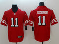 Men’s San Francisco 49ers Marquise Goodwin #11 Red Jersey