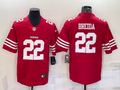 Men’s San Francisco 49ers Matt Breida #22 Red Jersey